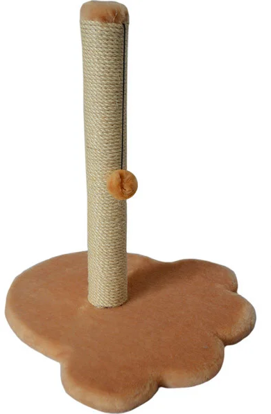 

Когтеточка для котов дряпка на подставке Лапка 33х33х47 см (426434-De)