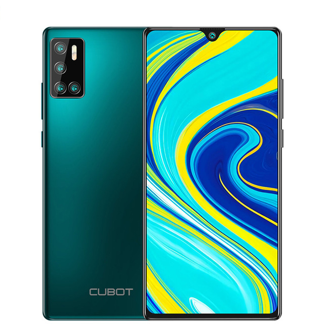 

Мобільний телефон Cubot P40 green 4/128Gb 6,2" 4200mAh NFC (2911 zp)