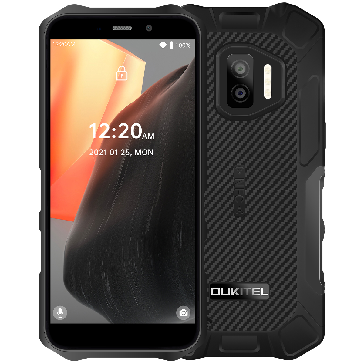 

Мобільний телефон OUKITEL WP12 black 4/32Gb IP69K 5.5" 4000mAh (1039 zp)
