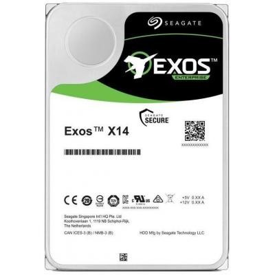 

Жесткий диск Seagate Exos X14 12TB 7200rpm 256MB ST12000NM0008 3.5" SATA III