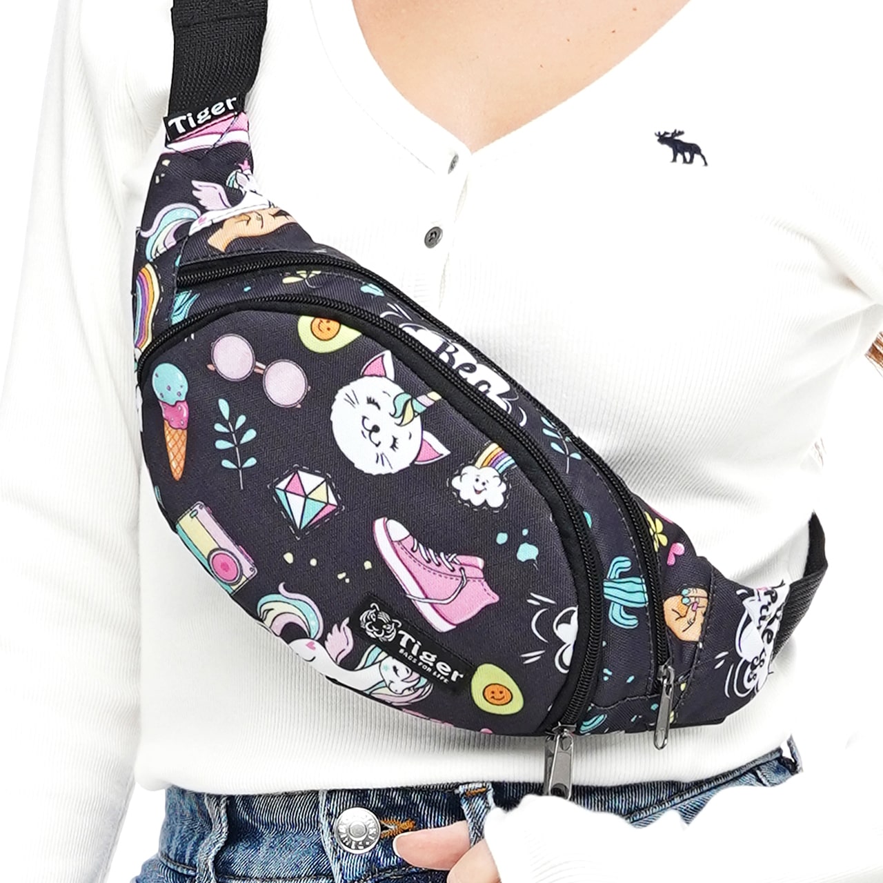 

Сумка на пояс Tiger Rio Print+ Bea Princess