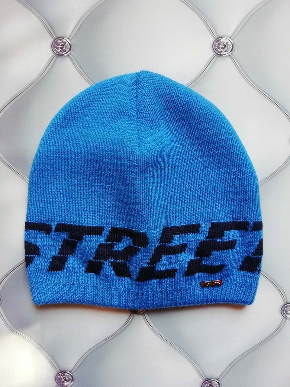 

Зимняя шапка мальчику STREET Anika 52 голубой