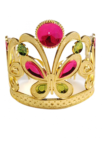 

Пластиковая корона 1145-gold желтый цвет