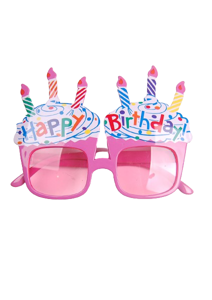 

Очки Happy Birthday 7083-pink малиновый цвет