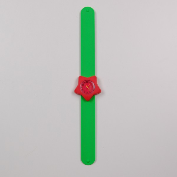

Часы со звездой A 50034-green-red зеленый цвет