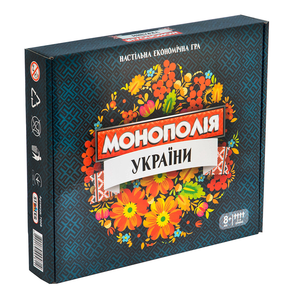 

Настольная игра Монополія України 7008