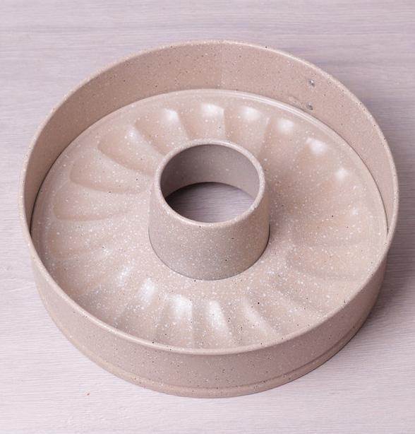 

Форма Kamille Marble для выпечки разъемная d 26х7см со сменным дном для кекса (KM-6023_psg)