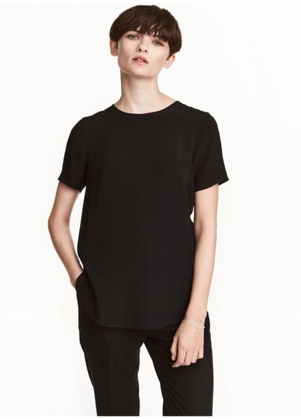 

Блуза H&M 32 Черная (1092-122)
