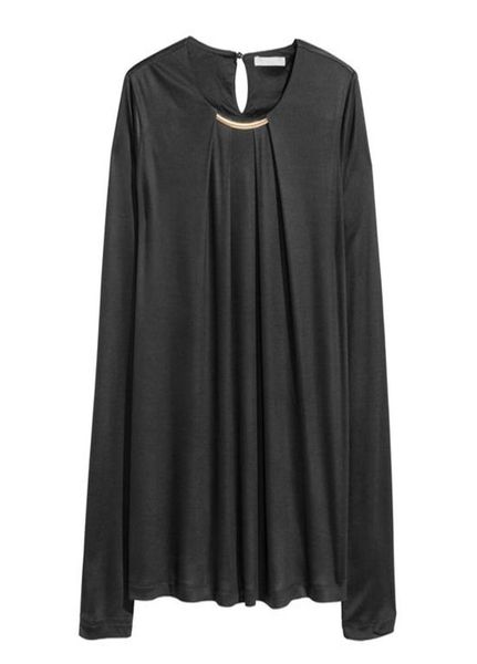 

Блуза H&M S Черная (1095-398)