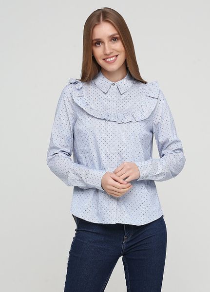 

Блуза H&M 34 Голубая (1089-368)