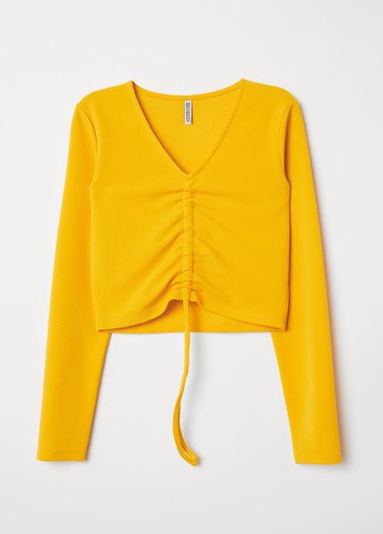 

Блуза H&M XL Желтая (1061-733Н)