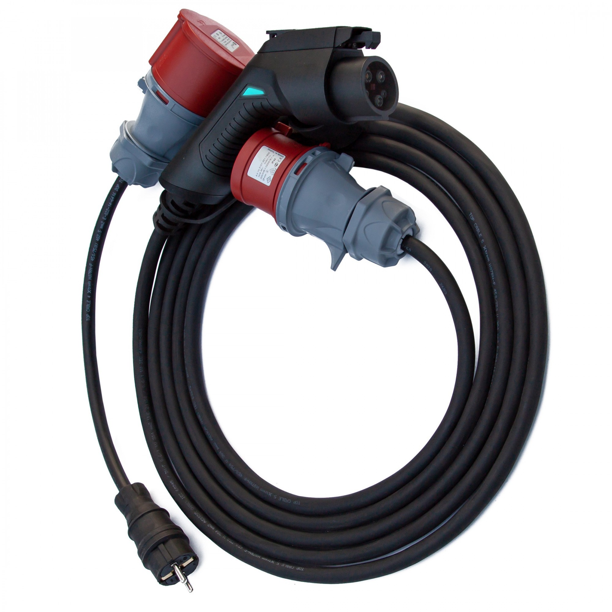 

Зарядное устройство для электромобиля PLUG 32A 7.4 кВт Type 1 J1772 Nissan Leaf Fiat 500 Chevy Bolt
