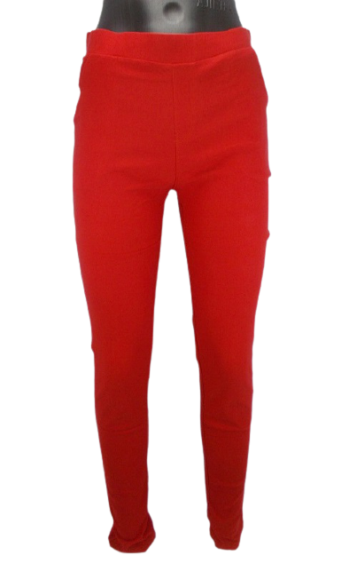 

Брюки с карманами Kenalin K509 L-XL красные