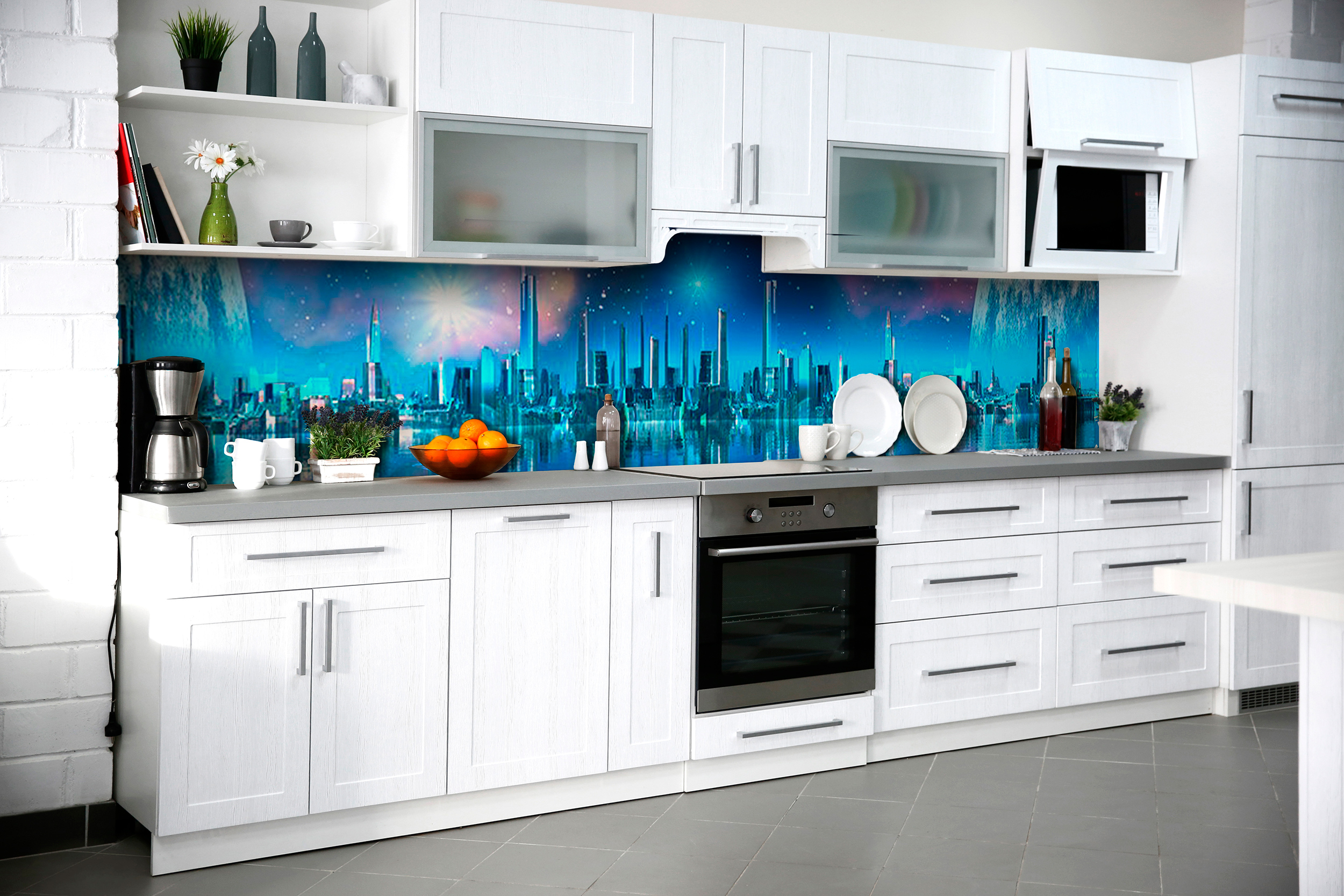 

Скинали на кухню Zatarga Покорение новых планет 650х2500 мм (Z181207/1)