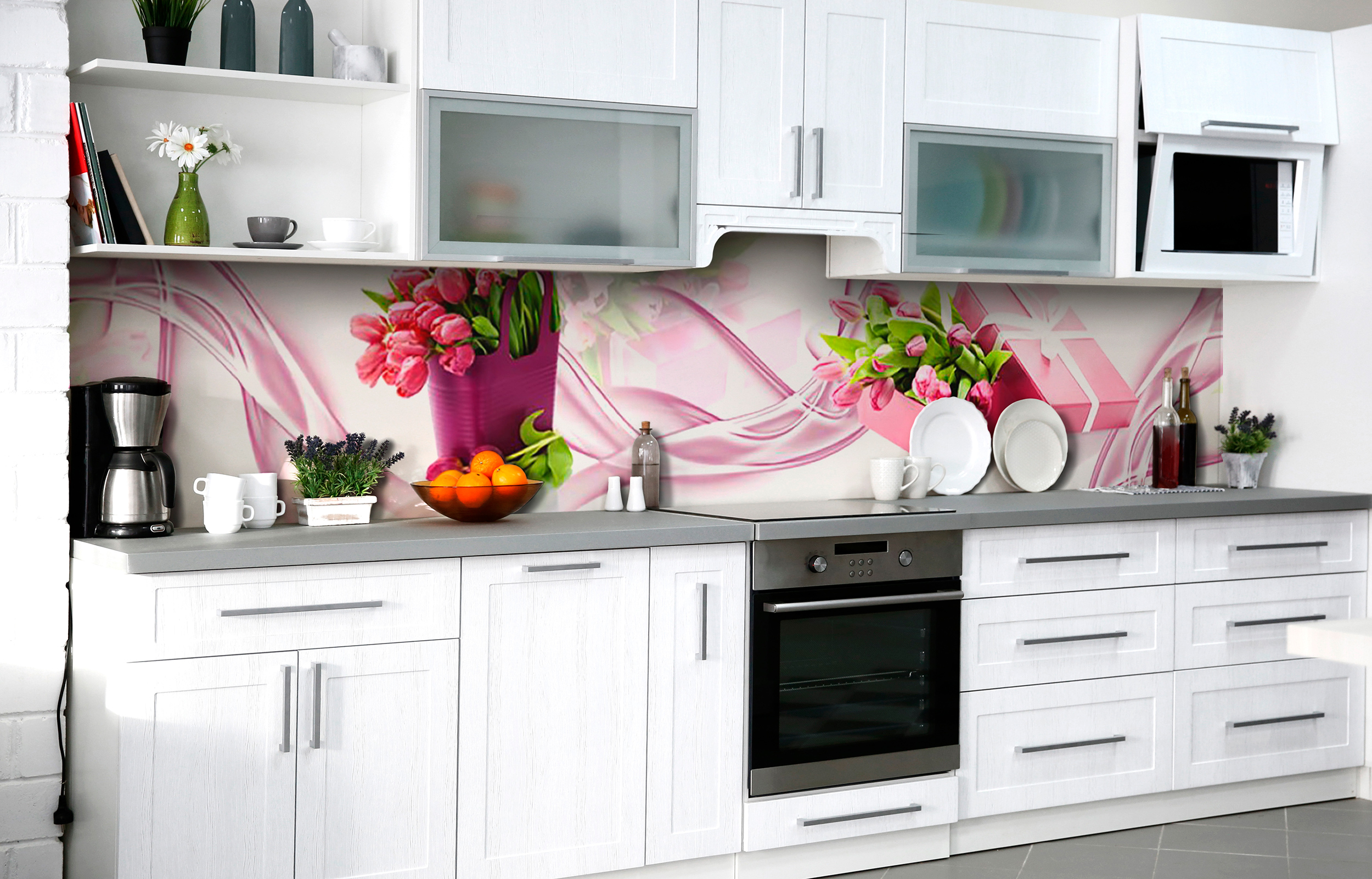 

Скинали на кухню Zatarga Благоухание весны 650х2500 мм (Z182620/1)