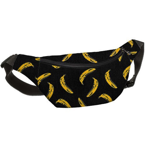 

Сумка бананка на пояс BUMBAG Бананы Present бананка поясная сумка на пояс c принтом черная