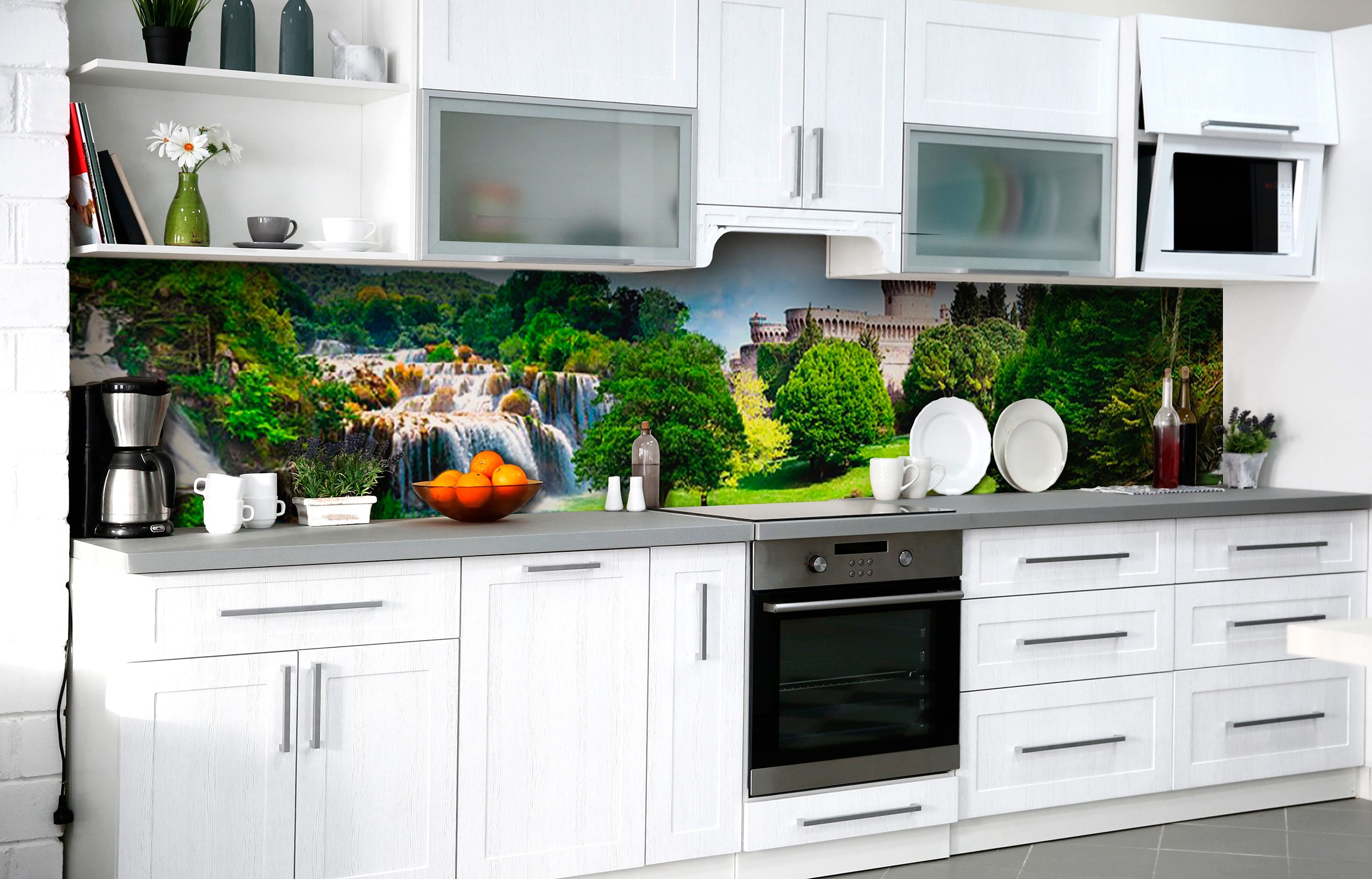 

Скинали на кухню Zatarga Неприступная крепость 650х2500 мм (Z182786/1)