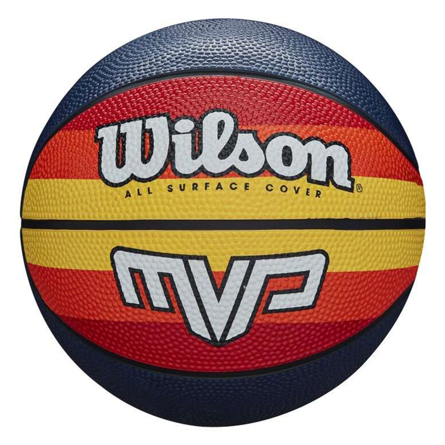 

Мяч баскетбольный Wilson MVP MINI RETRO BSKT №6 оранжевый/желтый WTB0984XB03