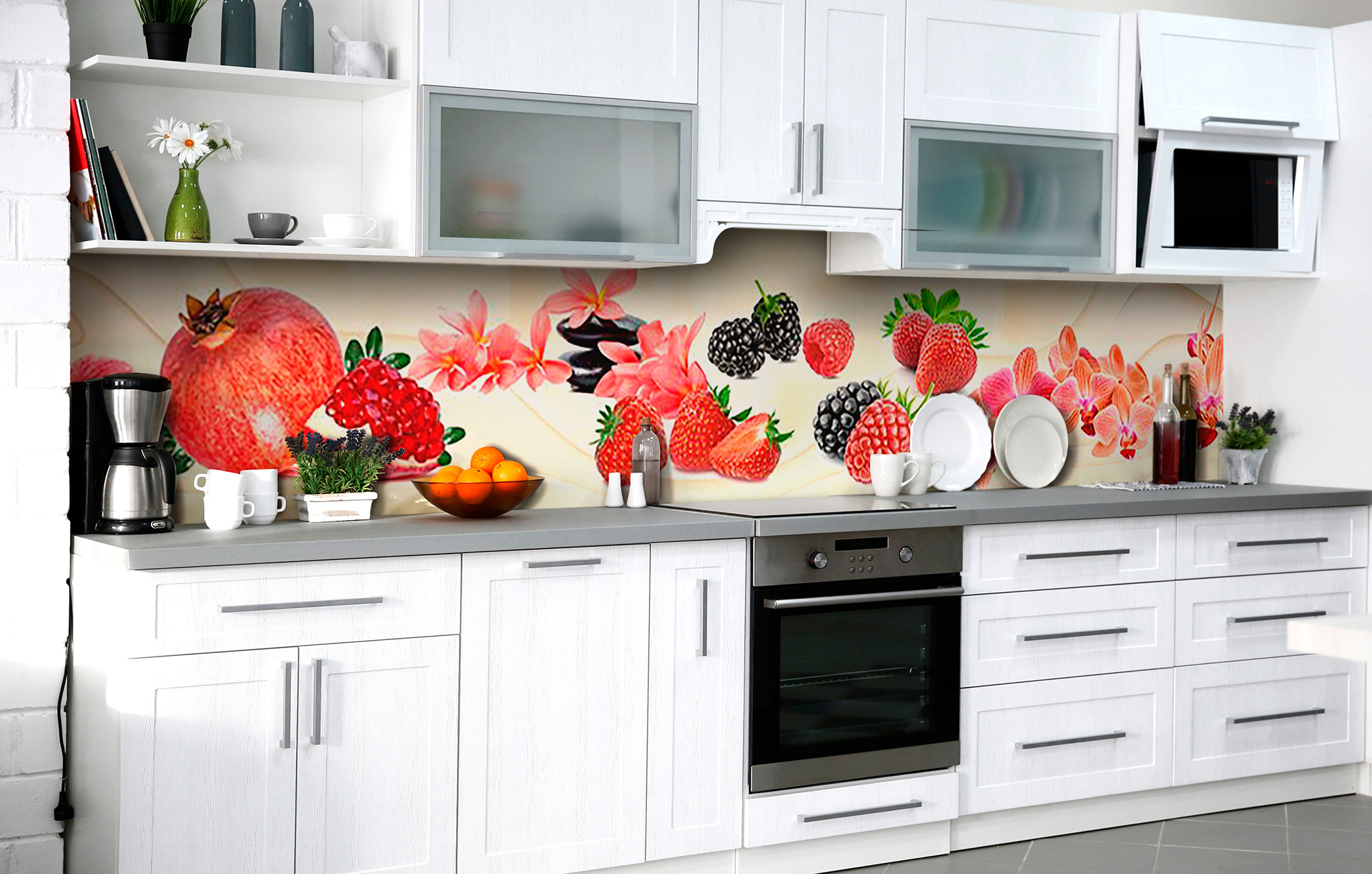 

Скинали на кухню Zatarga Ягодное изобилие 650х2500 мм (Z185204/1)