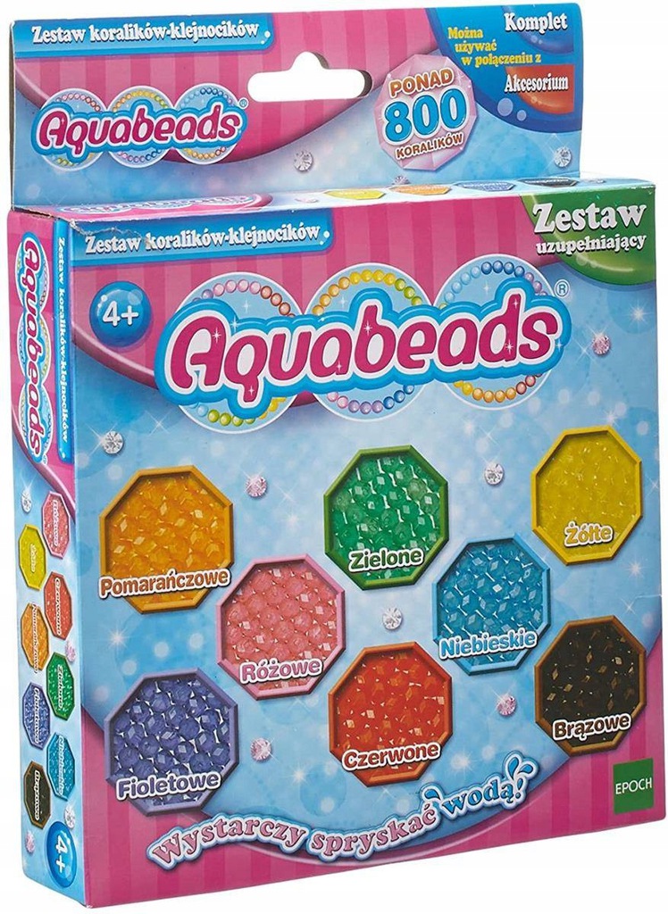 

Набор аквамозаики из дополнительных бусинок AQUABEADS GEMS (ECH31668)