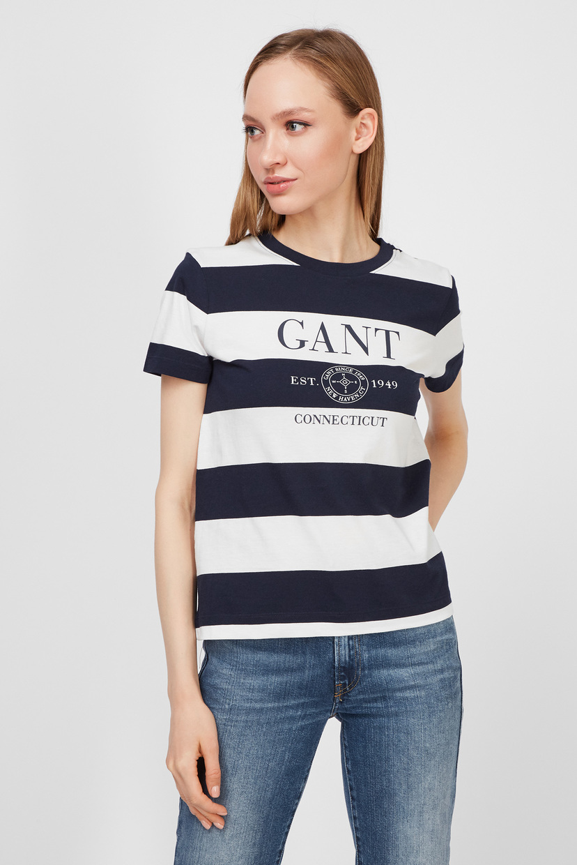 

Женская футболка в полоску STRIPED NAUTICAL Gant  4200447, Женская футболка в полоску STRIPED NAUTICAL Gant XS 4200447
