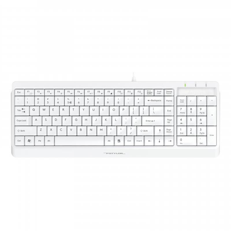 

Клавиатура A4Tech Fstyler FK15 White USB