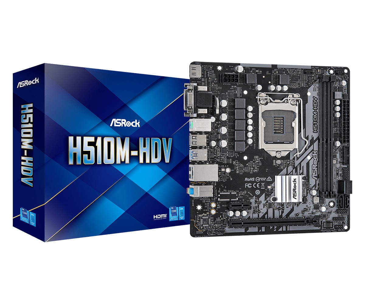 

ASRock H510M-HDV Socket 1200