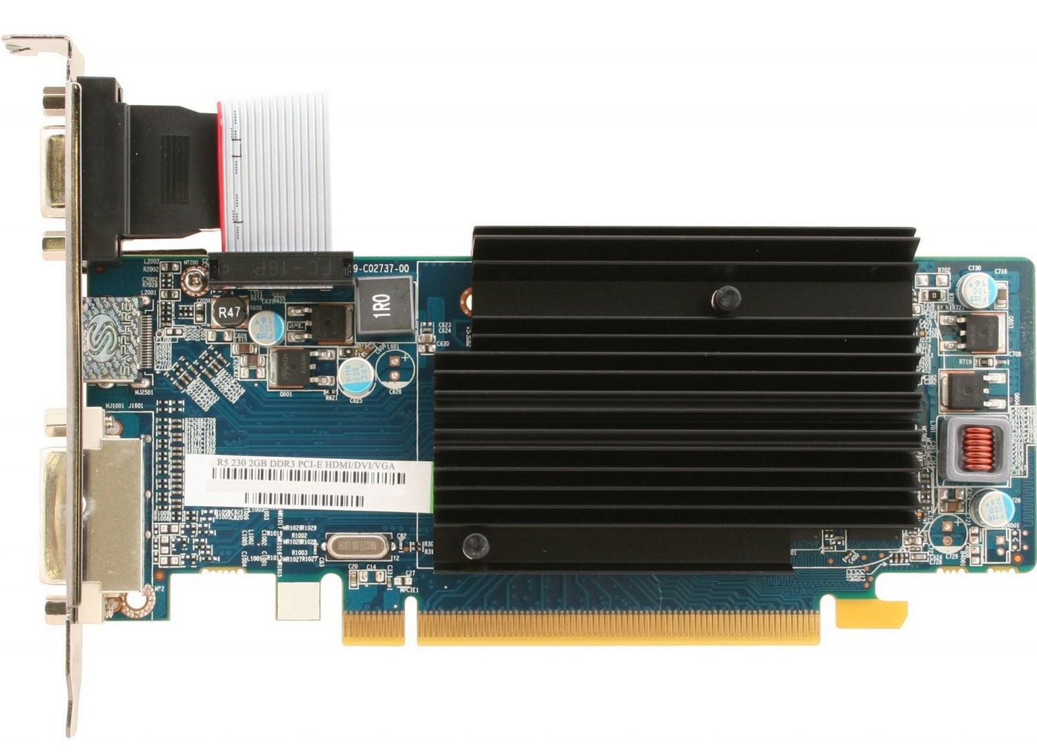 

Видеокарта Sapphire Radeon R5 230 Low Profile 2048MB (11233-97-90G FR) Factory Recertified