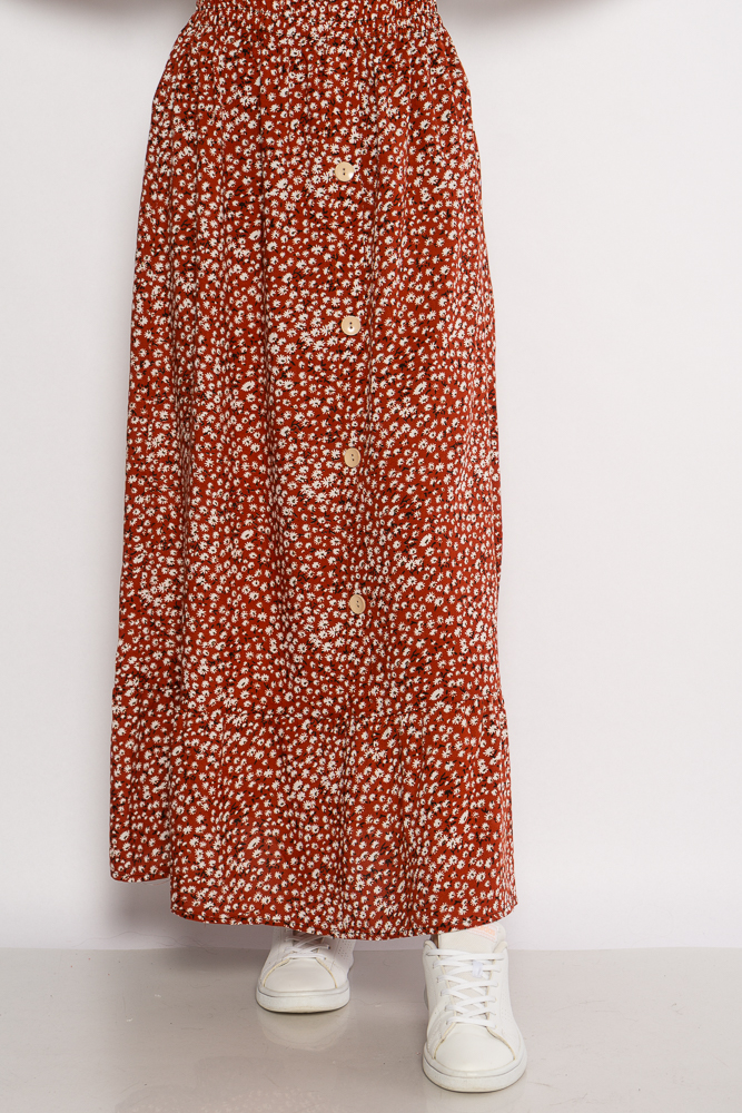 

Юбка макси Time of Style 632F001 One size Терракотовый