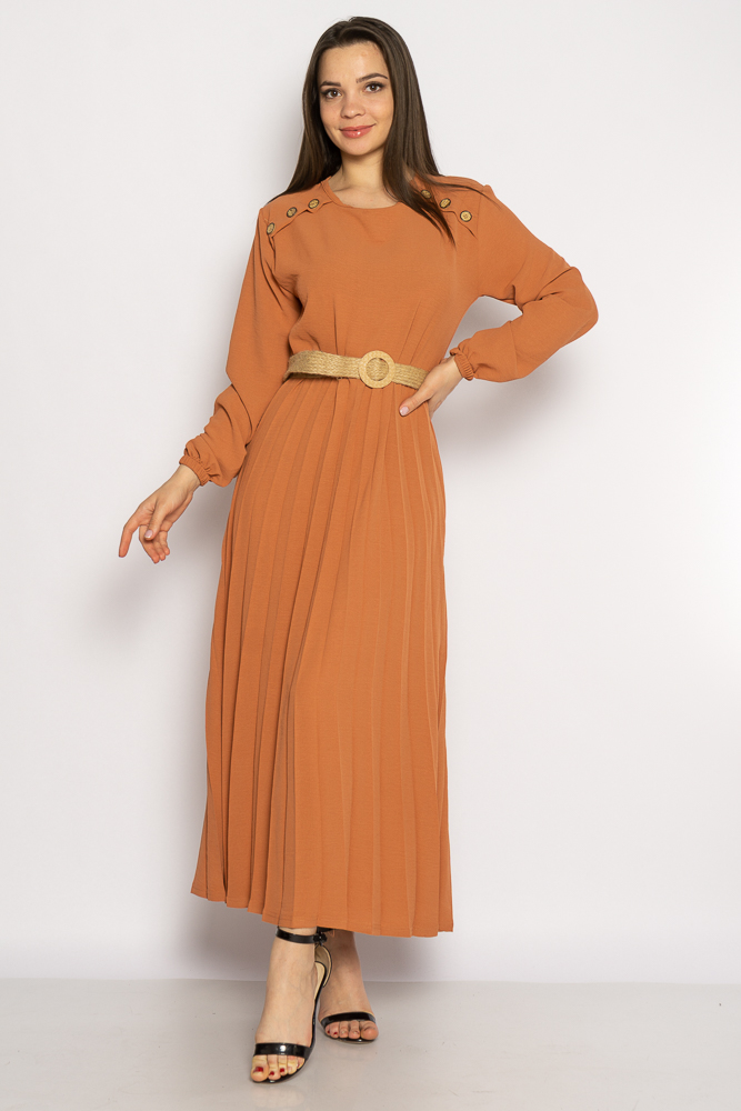 

Элегантное платье Time of Style 640F003  Персиковый, Элегантное платье Time of Style 640F003 M Персиковый