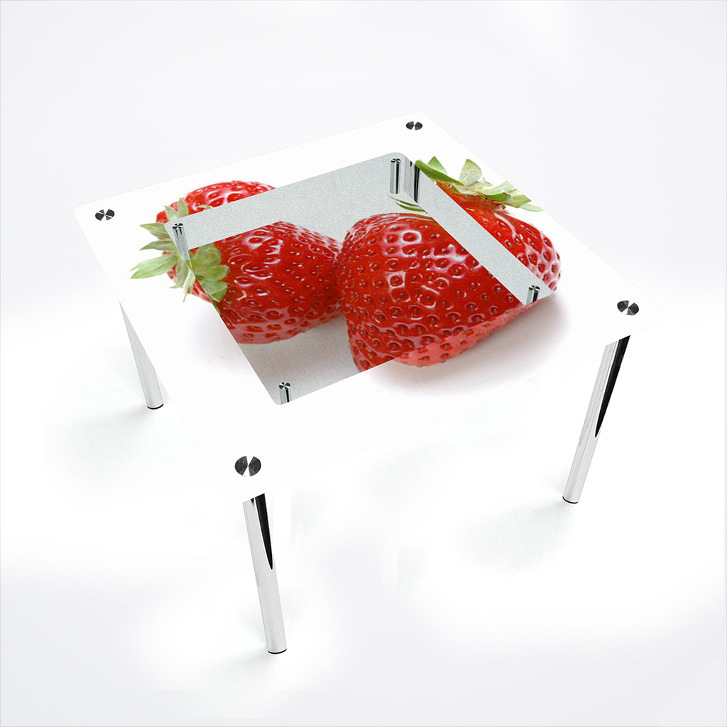 

Стіл БЦ-стіл Квадратний з полицею Red berry Еко (700 x 700 x 750)