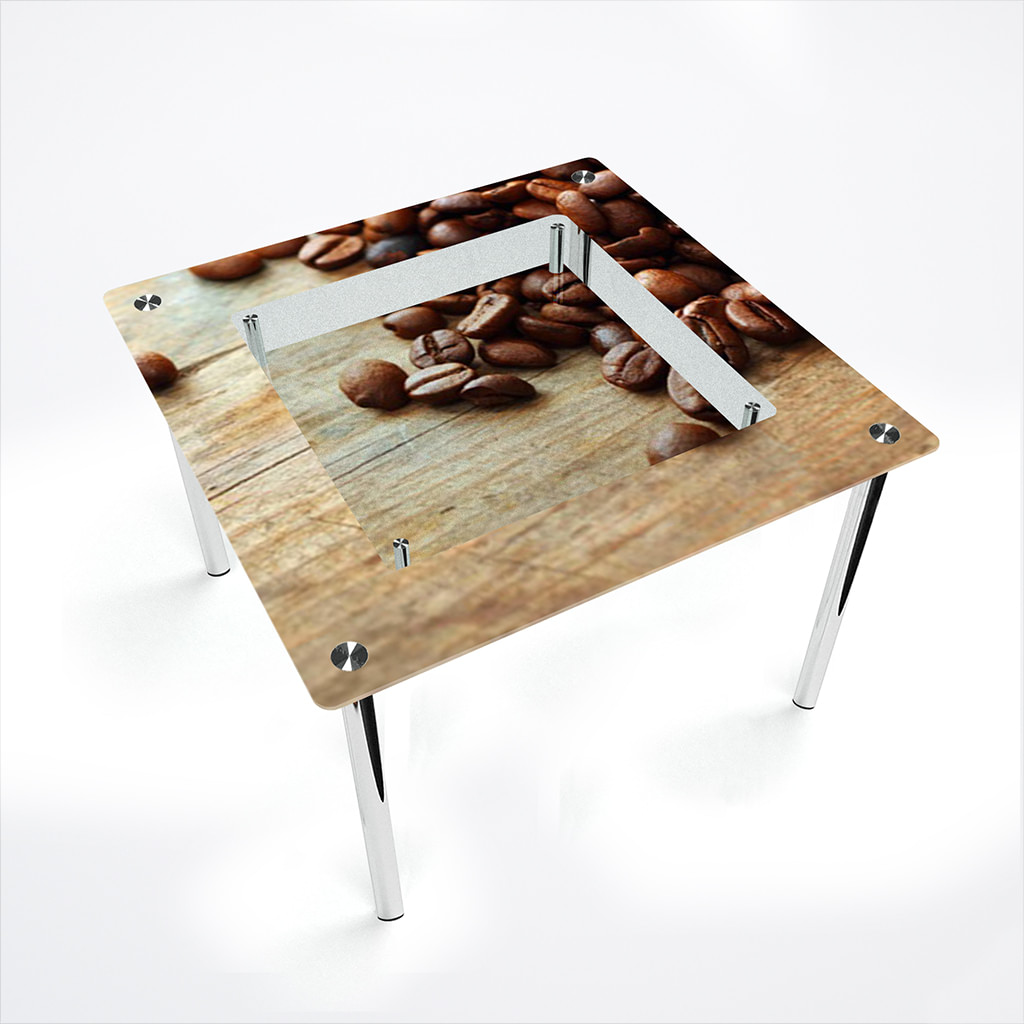 

Стіл БЦ-стіл Квадратний з полицею Coffee Еко (700 x 700 x 750)