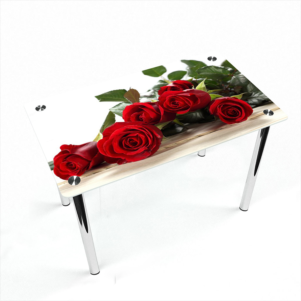 

Стіл БЦ-стіл Прямокутний Red Roses Еко (610 x 910 x 750)