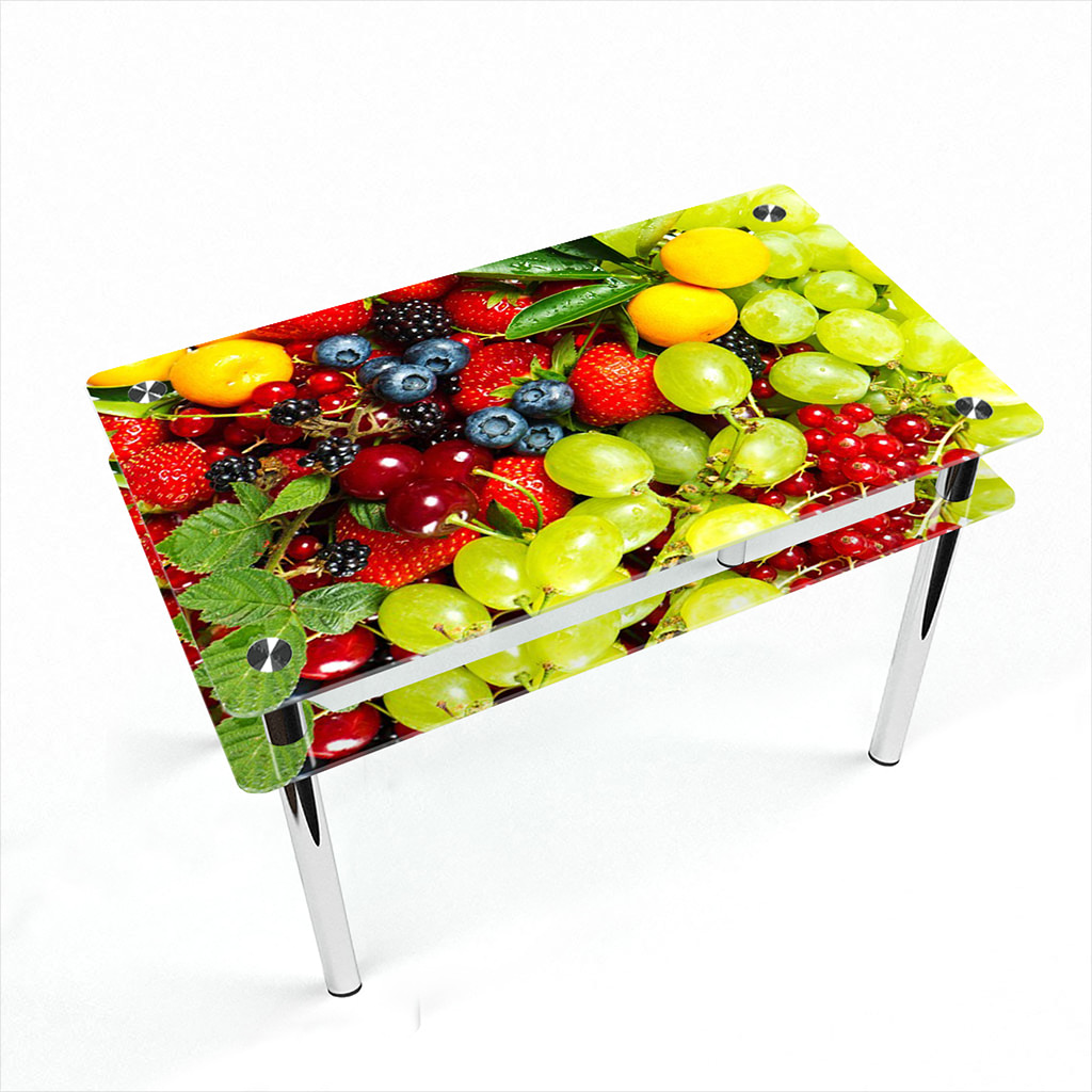 

Стіл БЦ-стіл Прямокутний з проходить полицею Wood berry Еко (610 x 910 x 750)