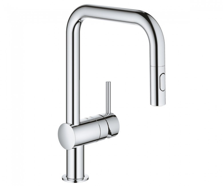 

Смеситель для кухни c выдвижной лейкой Grohe Minta (32322002) хром