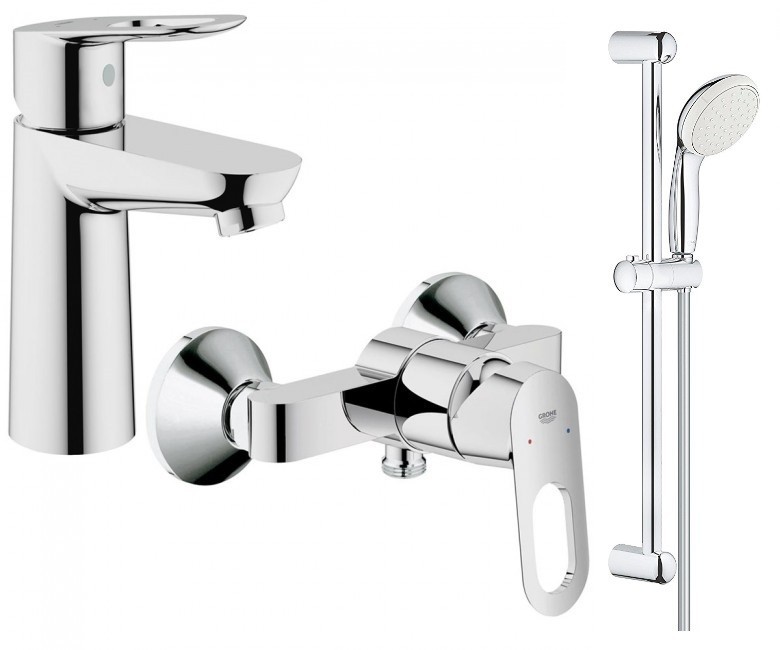 

Набор смесителей для душа 3 в 1 GROHE BauLoop 123220S