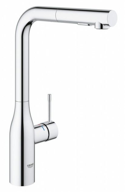 

Смеситель для кухни с выдвижной лейкой Grohe Essence (30270000) хром