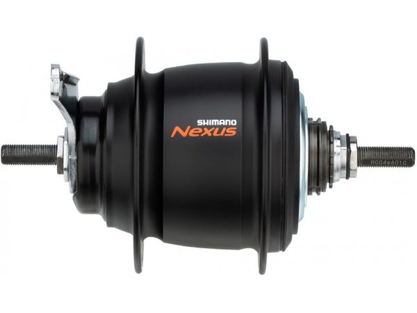 

Втулка задня SHIMANO SG-C6001 NEXUS 8-швидк, 32 отв, з ножним гальмом, Чорна