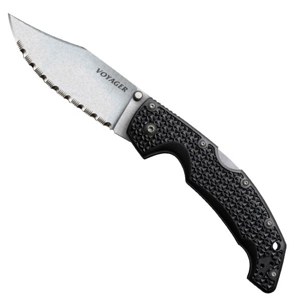 

Нож Cold Steel Voyager Large Clip Point Serrated 29TLCCS