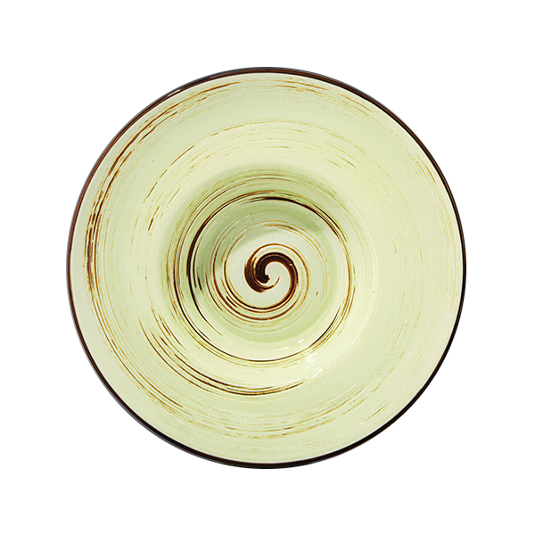 

Тарелка Wilmax Spiral Pistachio 22,5 см 1100 мл WL-669123 / A