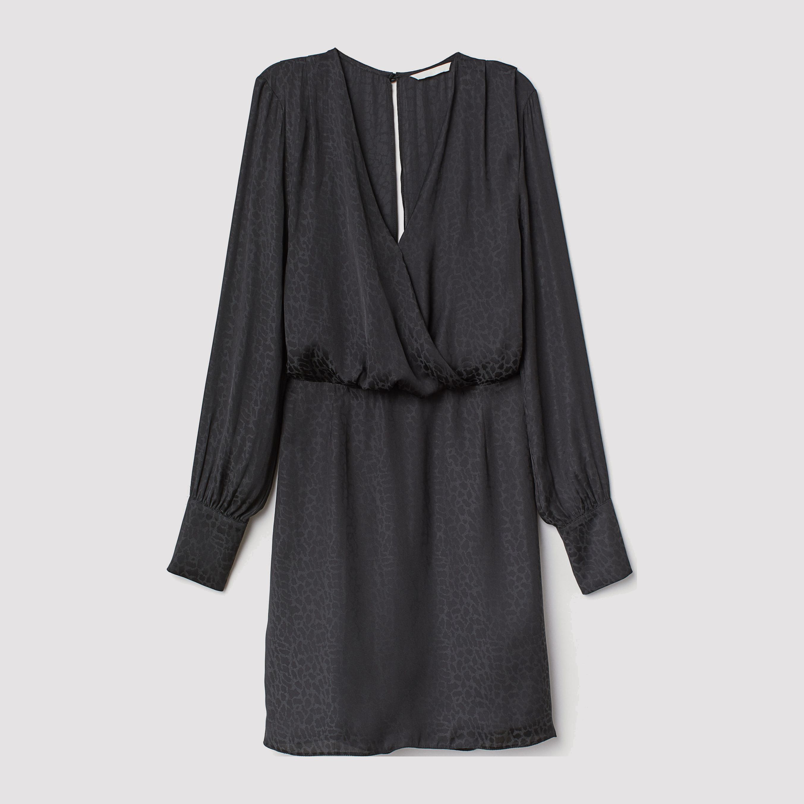 

Платье H&M 6827628-ADKJ 44 Черное с серым
