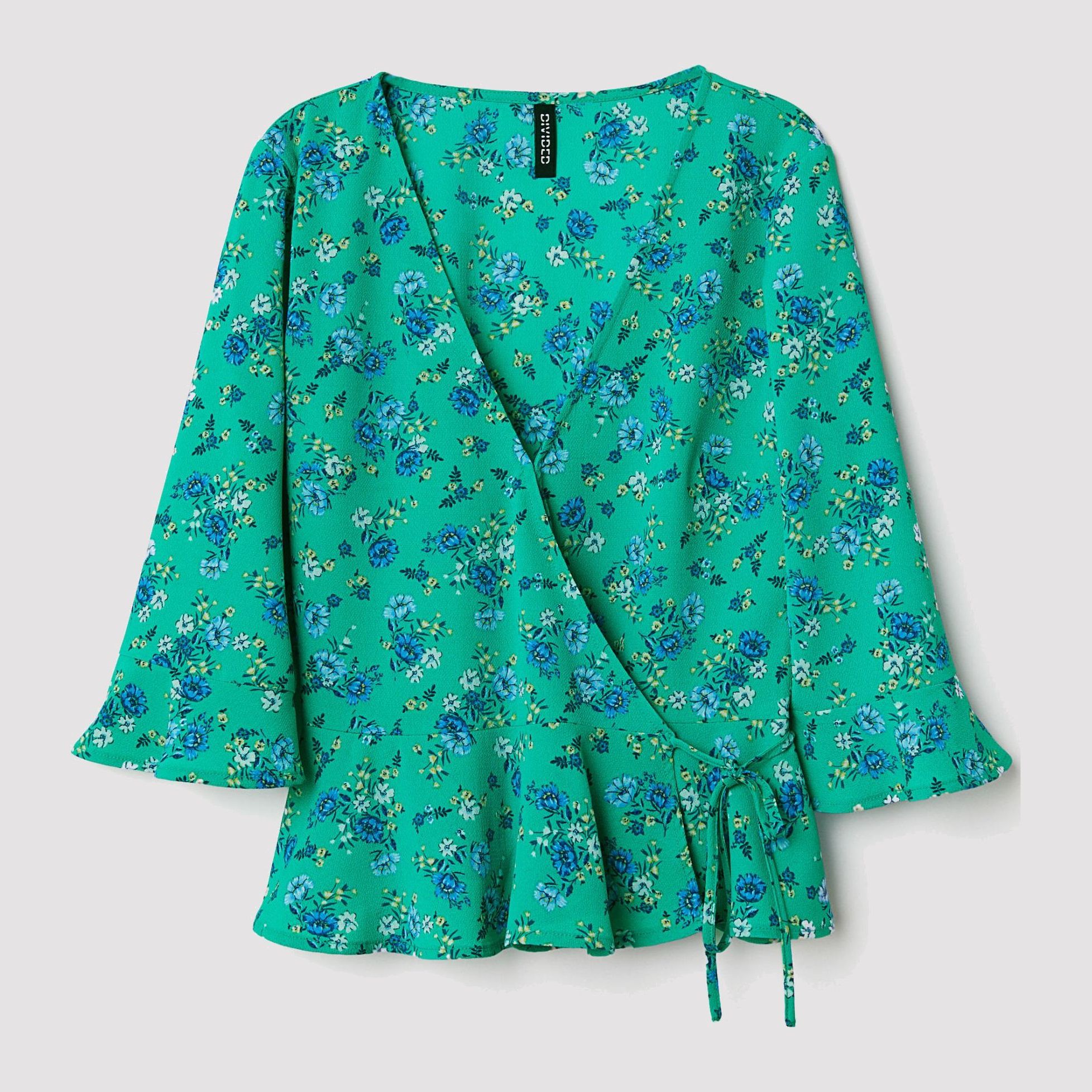 

Блузка H&M 6815948-ADQP 42 Зеленая