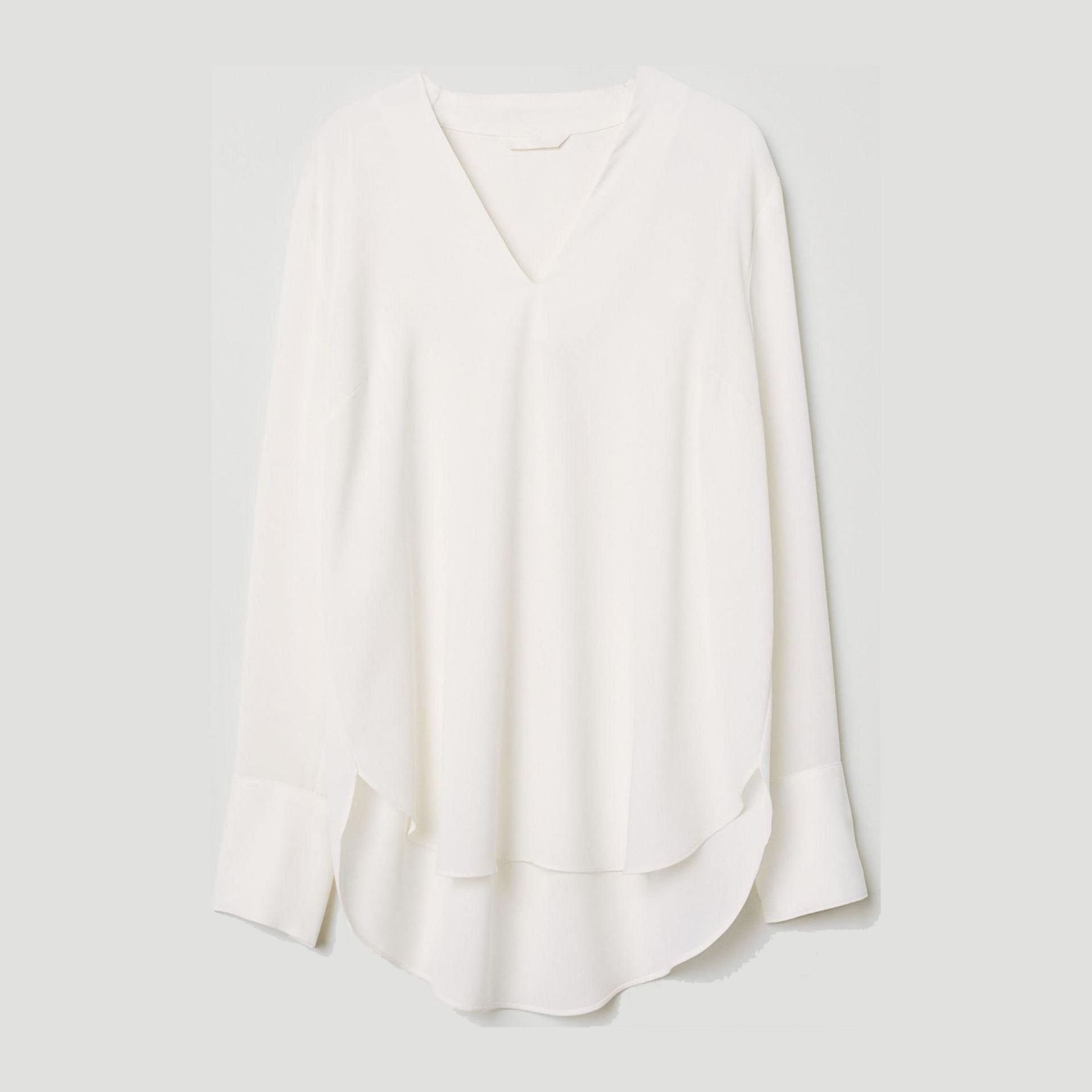 

Блузка H&M 6803748-ABAK 36 Молочная