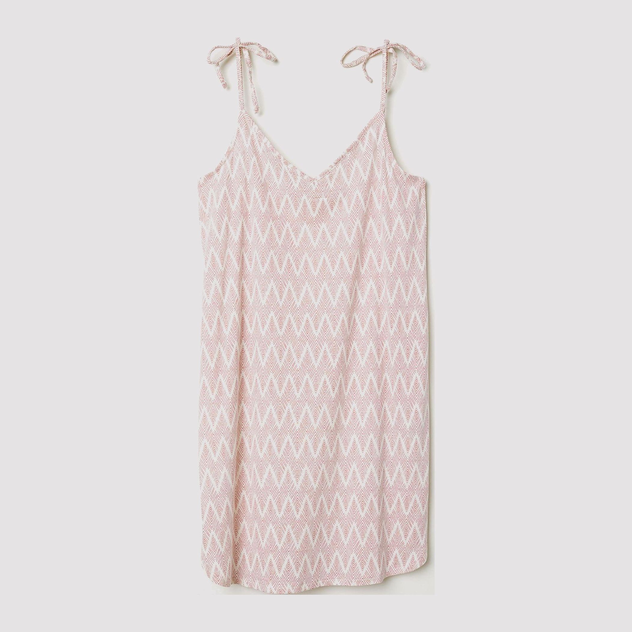 

Платье H&M 6303138-ACHQ L Бежевое с розовым