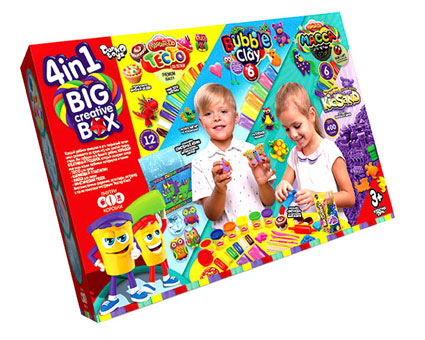 

Набор креативного творчества Danko Toys "4в1 BIG CREATIVE BOX" рус. ( BCRB-01-01)