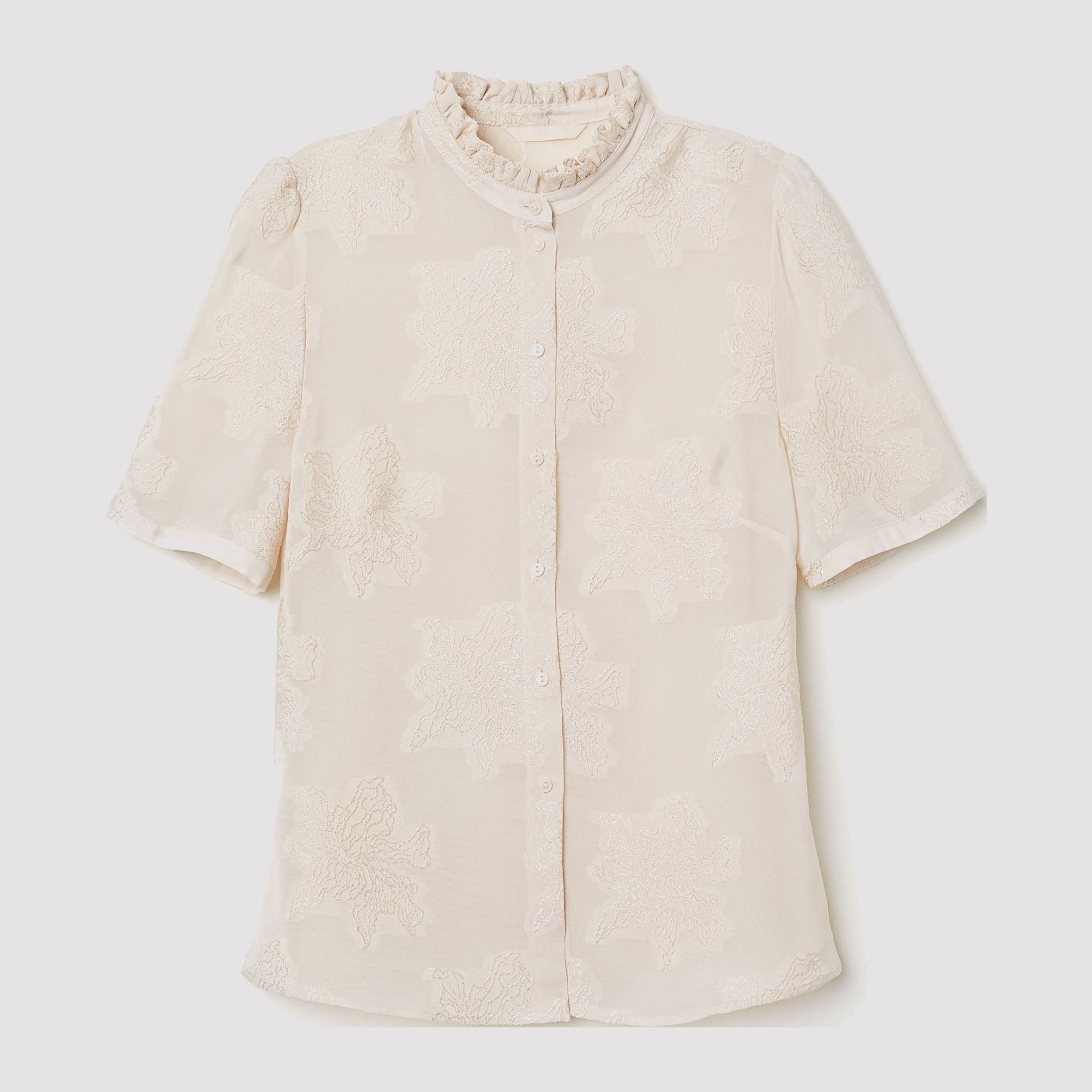 

Блузка H&M 6669427-ACTQ 46 Бежевая