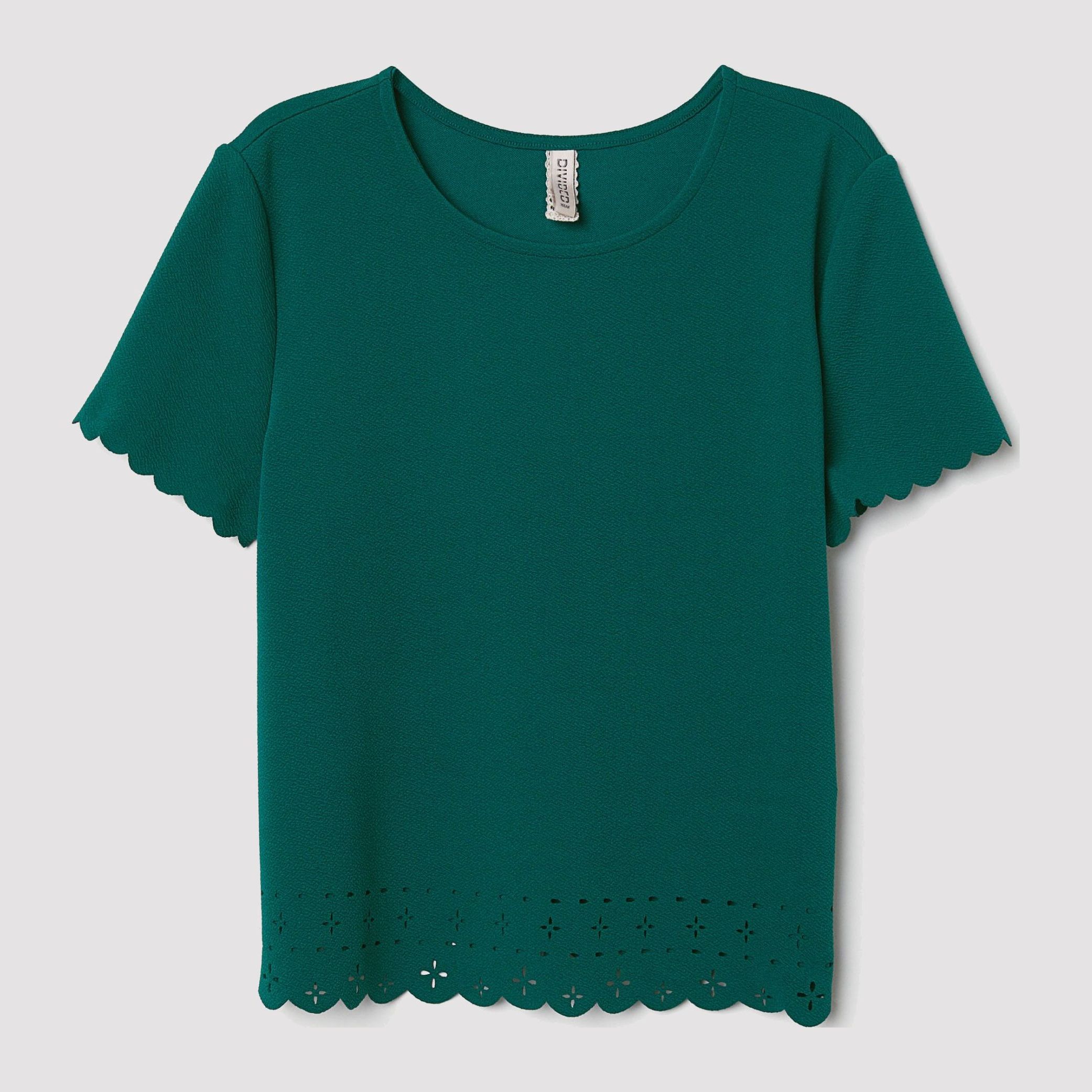 

Блузка H&M 6653258-ACUW M Зеленая