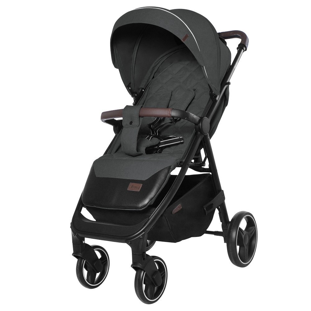 

Прогулянкова коляска CARRELLO BRAVO CRL-8512 Serious GREY + дощовик