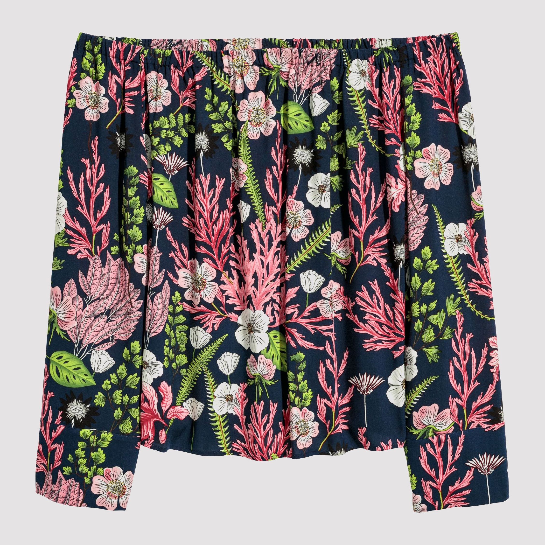 

Топ H&M 6206907-AARR 56 Темно-синий