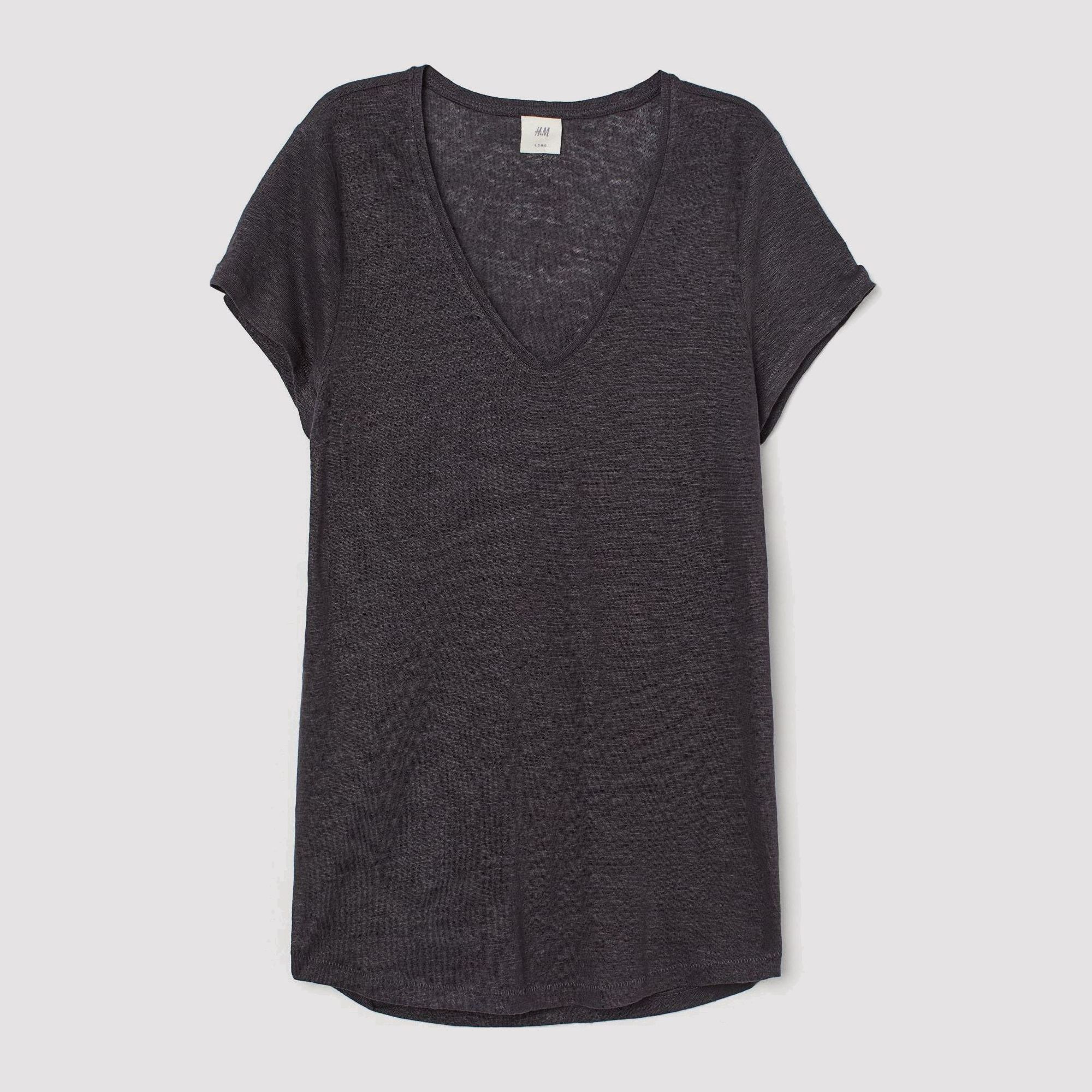 

Футболка H&M 6175349-AAAD L Черная